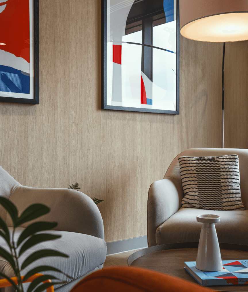 Lounge area