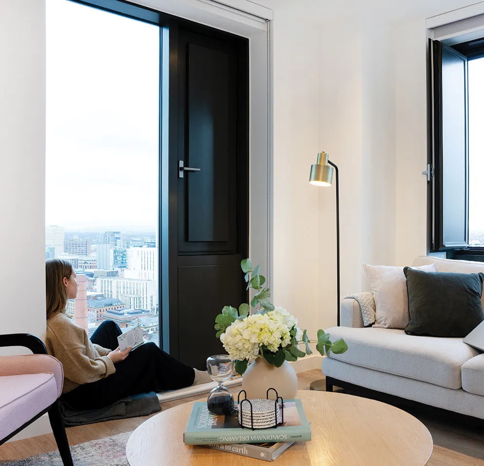 uhaus 2 bed apartment view