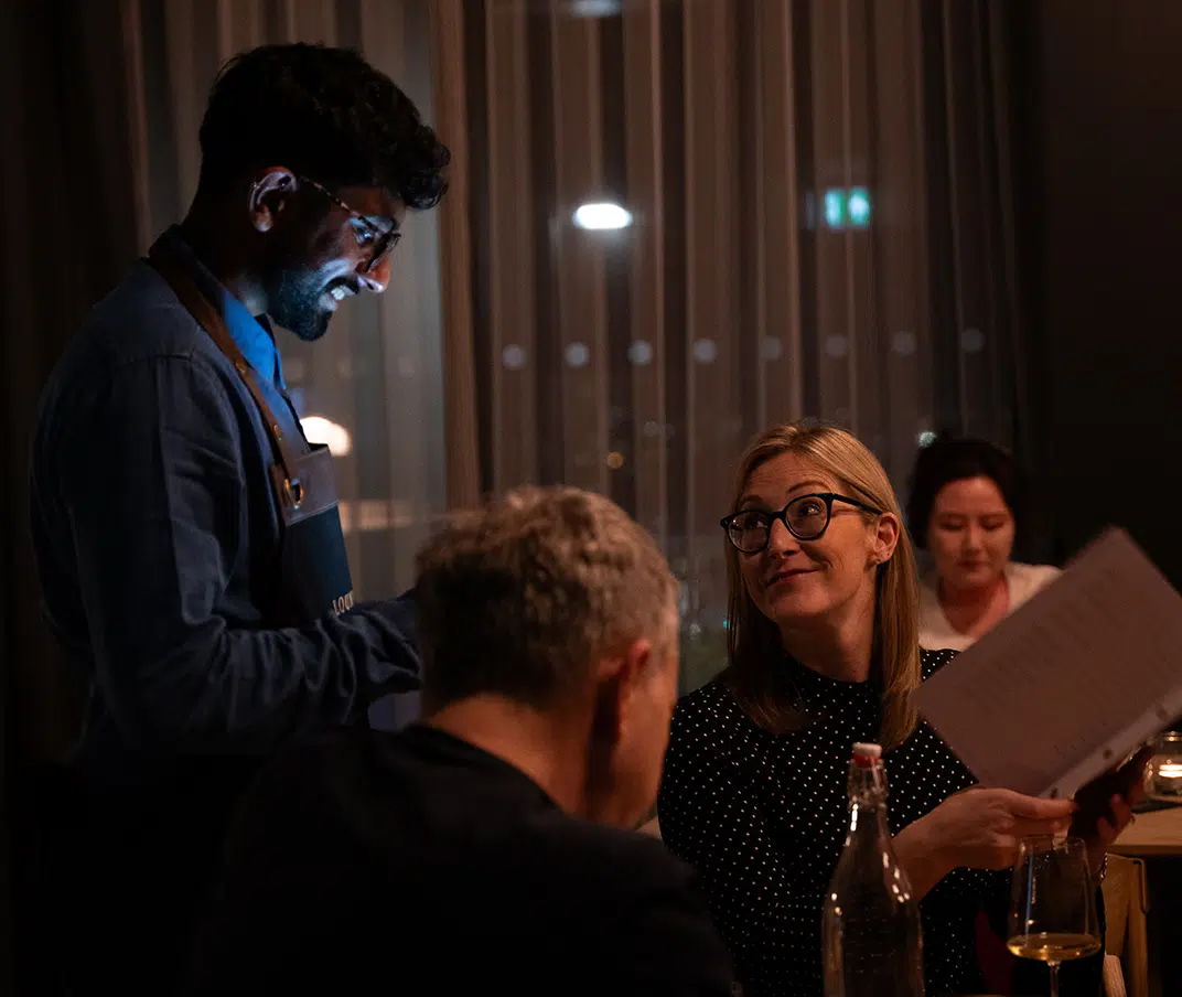 Lounge.35 residents bar at night